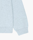KIDS CLASSIC LOGO EMBOSSING SWEATSHIRT IN LIGHT BLUE