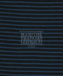 SMALL CLASSIC LOGO STRIPE OVERSIZED HOODIE ZIPUP IN DARK BLUE