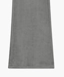 W SLIM FIT VELOUR PANTS IN GRAY