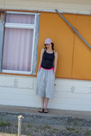 STRING HALTER NECK TANK TOP IN BLACK image 20