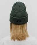 DOODLE BEAR BEANIE IN DARK GREEN image 6