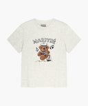 KIDS MARINE BEAR REGEN TEE IN OATMEAL image 6