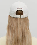 DOODLE BEAR CAP IN IVORY image 6