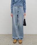 CLASSIC LOGO CANVAS TOTE BAG IN NAVY image 6