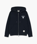 BIG COLLEGE LOGO GRAPHIC HOODIE ZIPUP IN NAVY image 6
