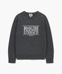 CLASSIC LOGO KNIT PULLOVER IN GREEN image 6
