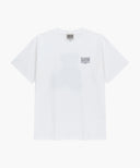 DOODLE BEAR TEE IN WHT/ BEG image 6