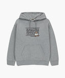 DOODLE CLASSIC BEAR HOODIE IN HEATHER GREY image 12