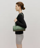 CLASSIC LOGO MINI DUFFLE BAG IN GRAY KHAKI image 6
