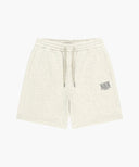CLASSIC LOGO SWEAT SHORTS IN OATMEAL image 8