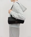 CLASSIC LOGO MINI DUFFLE BAG IN BLACK image 6