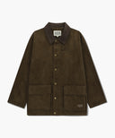CORDUROY HUNTING JACKET IN KHAKI image 8
