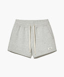 W BASIC SWEAT SHORTS IN LIGHT HEATHER GREY image 11