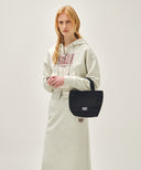 CLASSIC LOGO CANVAS TOTE BAG IN BLACK image 6