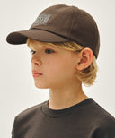 KIDS CLASSIC LOGO CAP IN BROWN image 6