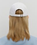 LETTERING LOGO BALL CAP IN WHITE image 6