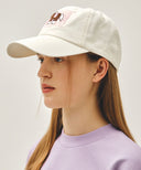 PONY CLASSIC LOGO COVERED CAP IN IVORY image 6