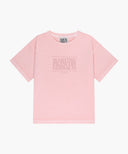 KIDS CLASSIC LOGO DYEING OVERSIZED TEE IN LIGHT PINK image 6
