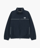 MARITHÉ SPORT NYLON TRACK ZIP-UP JACKET IN NAVY image 12