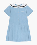 KIDS W SAILOR MARINE DRESS IN LIGHT BLUE image 6