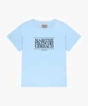 KIDS CLASSIC LOGO TEE IN LIGHT BLUE image 6