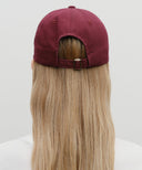 ELLIPSE GRAPHIC CAP IN BURGUNDY image 6