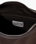 CLASSIC LOGO ROUND SHOULDER BAG IN BROWN image 6