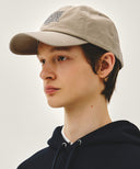 SMALL CLASSIC LOGO CAP IN DARK BEIGE image 6