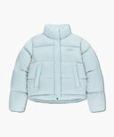 W BASIC CROP DOWN JACKET IN MINT GREY image 6