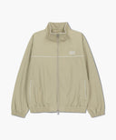 MARITHÉ SPORT NYLON TRACK ZIP-UP JACKET IN BEIGE image 6
