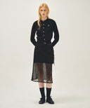 W BASIC KNIT CARDIGAN SETUP IN BLACK image 6