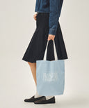CLASSIC LOGO ECO BAG IN STRIPE image 12