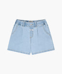 KIDS W DENIM SHORTS IN LIGHT BLUE image 6