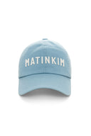 APPLIQUE FELT LOGO BALL CAP IN LIGHT BLUE image 5