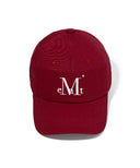 MUCENT BALL CAP IN BURGUNDY