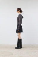 TWO WAY CARGO MINI SKIRT IN BLACK image 19
