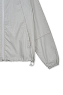 BACK LOGO HOODY WIND BREAKER IN LIGHT BEIGE image 16