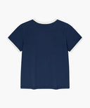 KIDS CITRON RINGER TEE IN BLUE image 7