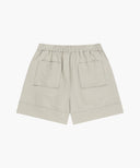 W EASY LINEN SHORTS IN LIGHT BEIGE image 7