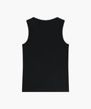 W RIBBON CLASSIC LOGO SLEEVELESS IN BLACK image 7