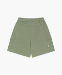 KIDS COTTON CARGO SHORTS IN KHAKI image 7