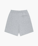 KIDS CLASSIC LOGO BERMUDA ONE TUCK SWEAT SHORTS IN HEATHER GREY image 7