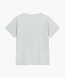 W CLASSIC LOGO TEE IN CREAM image 7