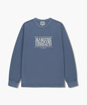 CLASSIC LOGO LONG SLEEVE IN ASH BLUE image 7