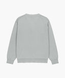 SMALL CLASSIC LOGO V-NECK KNIT CARDIGAN IN GRAY image 7