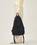 CLASSIC LOGO LIGHT BACKPACK IN BLACK image 7