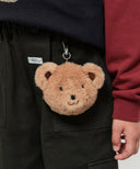 KIDS BEAR POUCH KEYRING IN BEIGE image 13