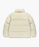 CLASSIC LOGO DOWN JACKET IN LIGHT BEIGE image 7