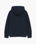 VINTAGE STAMP GRAPHIC HOODIE (BRUSHED) IN NAVY image 7