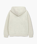 CREST CRACK LOGO OVERSIZED HOODIE IN OATMEAL image 7